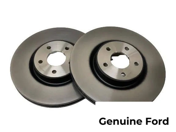 MK2 Focus ST ST225 Front brake discs pair Genuine Ford - Wayside Performance 