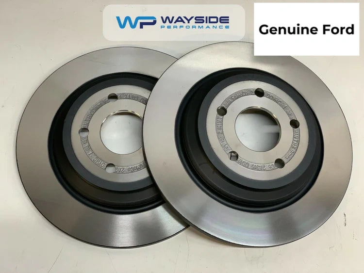 MK4 Focus ST Genuine Ford front brake discs - Wayside Performance 
