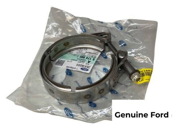 MK3 Focus ST ST250 2.0 Ecoboost turbo to downpipe clamp Genuine Ford - Wayside Performance 