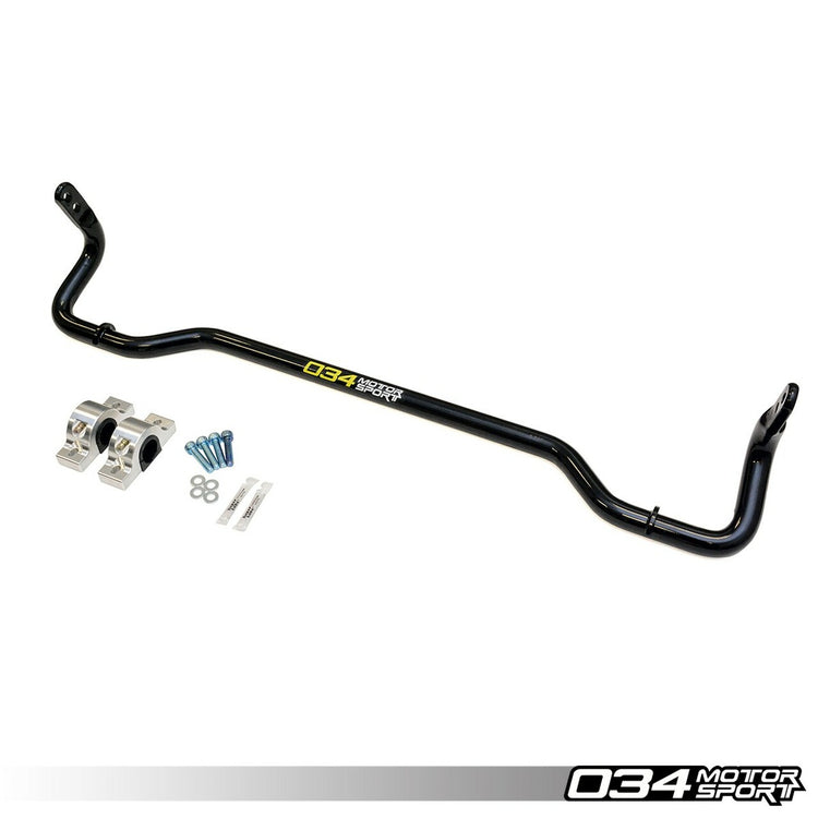 034Motorsport Solid Rear Sway Bar 25.4mm - For MQB 2wd Cars - Wayside Performance