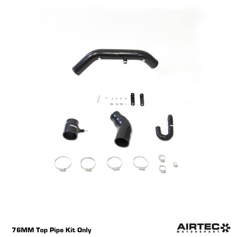 Filter Airtec Motorsport Rs-style 76mm Top Induction Pipe for Fiesta St180 - Wayside Performance 