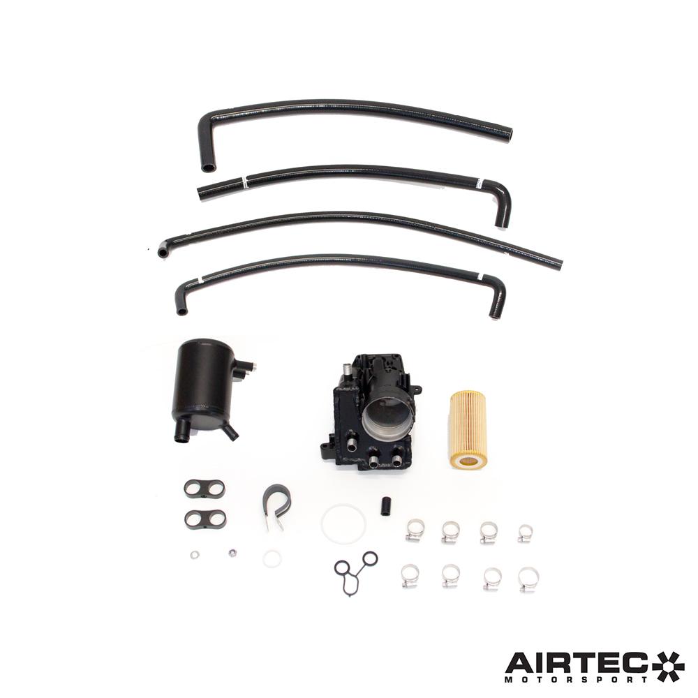 Airtec Motorsport Two-piece Breather System for Focus Mk2 St & Rs - Wayside Performance 