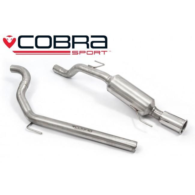 Vauxhall Corsa D 1.6 SRI (07-09) Cat Back Performance Exhaust - Wayside Performance 