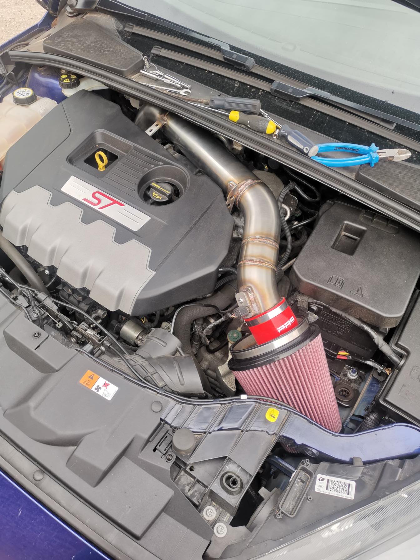 MK3 Ford Focus ST250 Wisbech Engineering Induction kit - Wayside Performance 