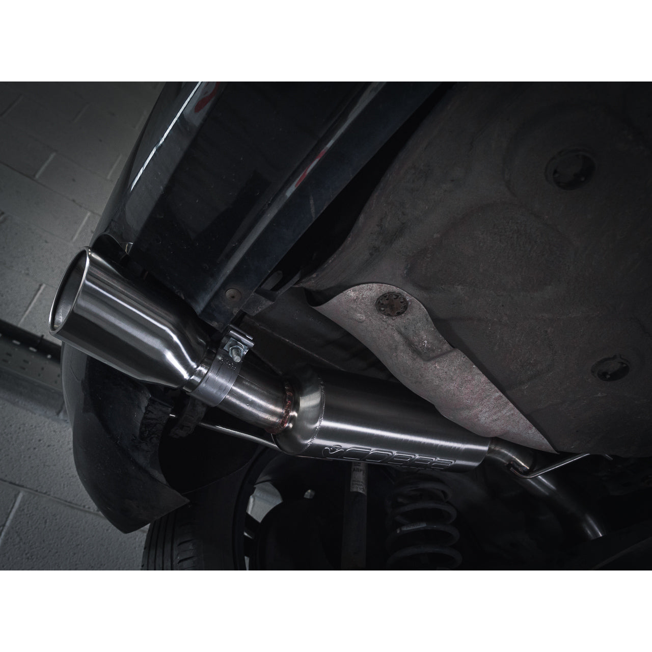 Vauxhall Corsa E 1.0 Turbo (15-19) Rear Box Section Performance Exhaust - Wayside Performance 
