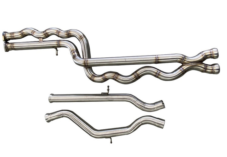 Active Autowerke Equal Length Mid Pipe Non Resonated - F8X M3 & M4 - Wayside Performance 