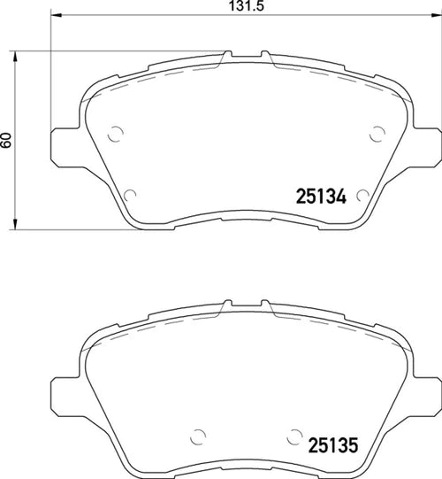 PBS Ford Fiesta ST180/200 Front Performance Brake Pads 1730PR - Wayside Performance 