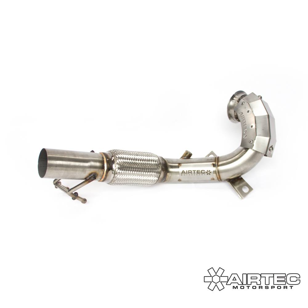 Airtec Motorsport De-cat Downpipe & Centre Section for Golf R Mk7 & 7.5 - Wayside Performance 