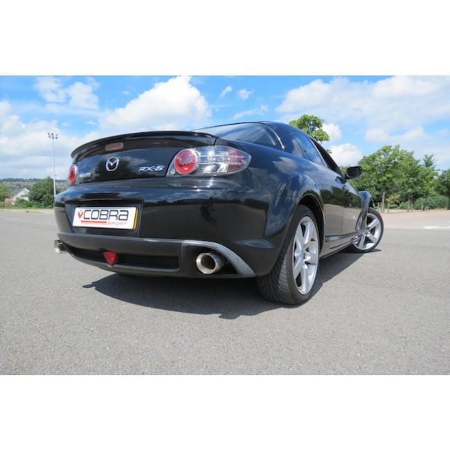 Cobra Sport Mazda RX8 Cat Back Sports Exhaust - Wayside Performance 