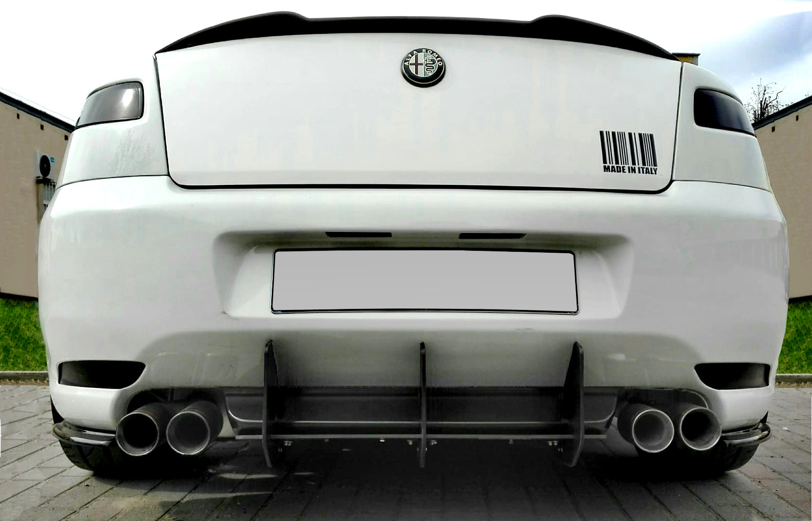Rear Diffuser Alfa Romeo GT (2004-2010) - Wayside Performance 