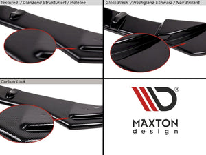Maxton Design Front Splitter V.3 Audi S3 / A3 S-line 8v Facelift Sedan (2016-2020) - Wayside Performance 
