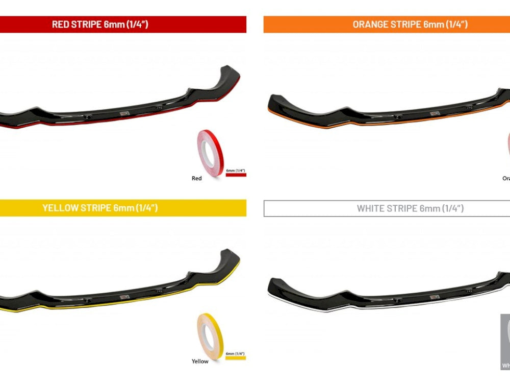 Front Splitter V2 Vw Golf 8 Gti Clubsport (2020-) - Wayside Performance 