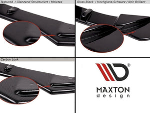 Maxton Design Front Splitter V.3 Audi S3 Sportback 8v Facelift - Wayside Performance 