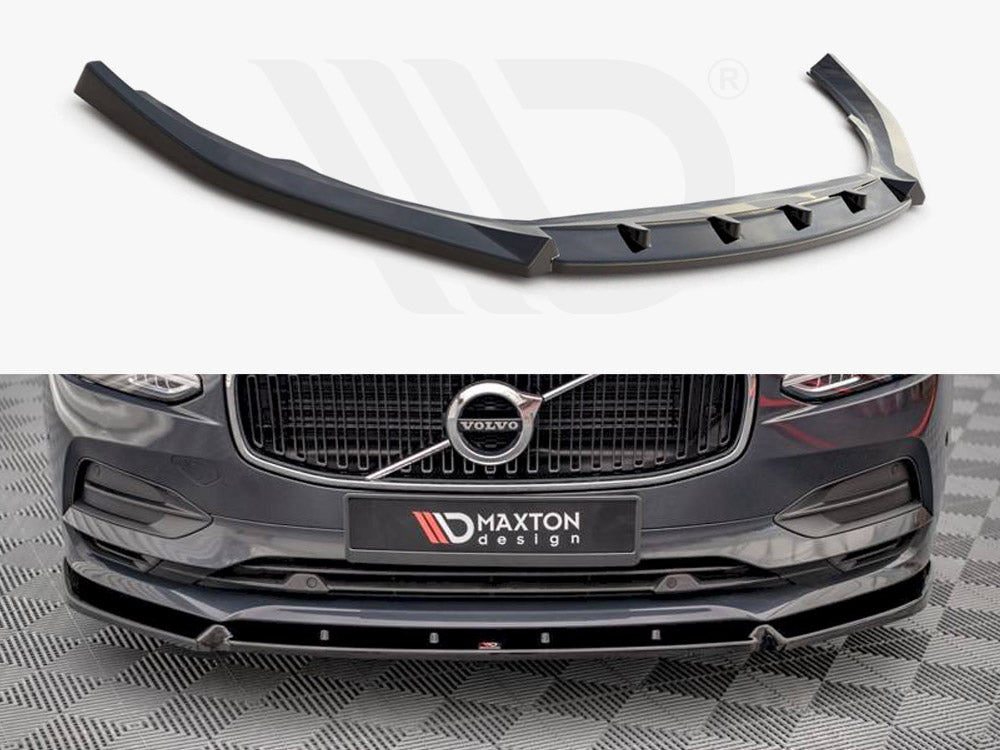 Front Splitter V.2 Volvo V90 MK2 (2016-2020) - Wayside Performance 