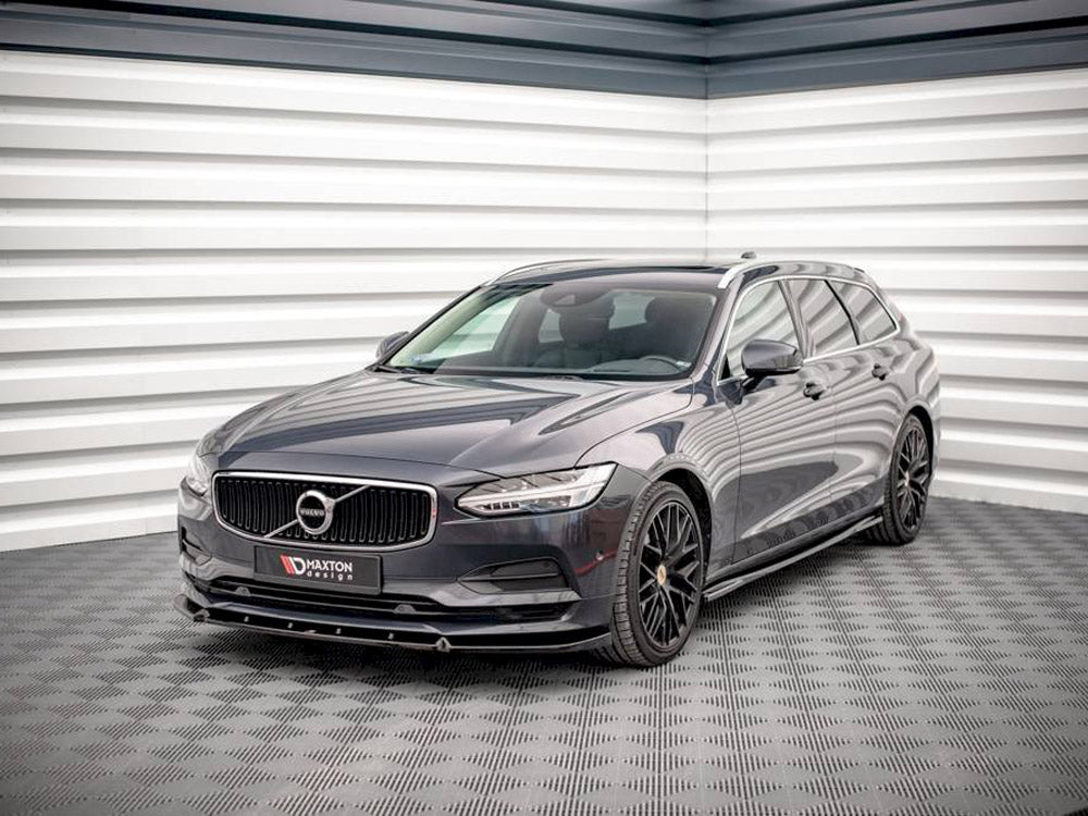 Front Splitter V.2 Volvo V90 MK2 (2016-2020) - Wayside Performance 