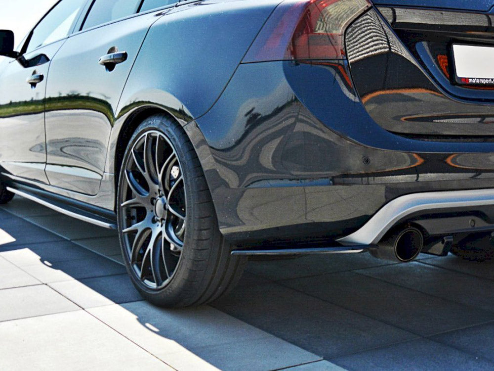 Rear Side Splitters Volvo V60 Polestar Facelift - Wayside Performance 