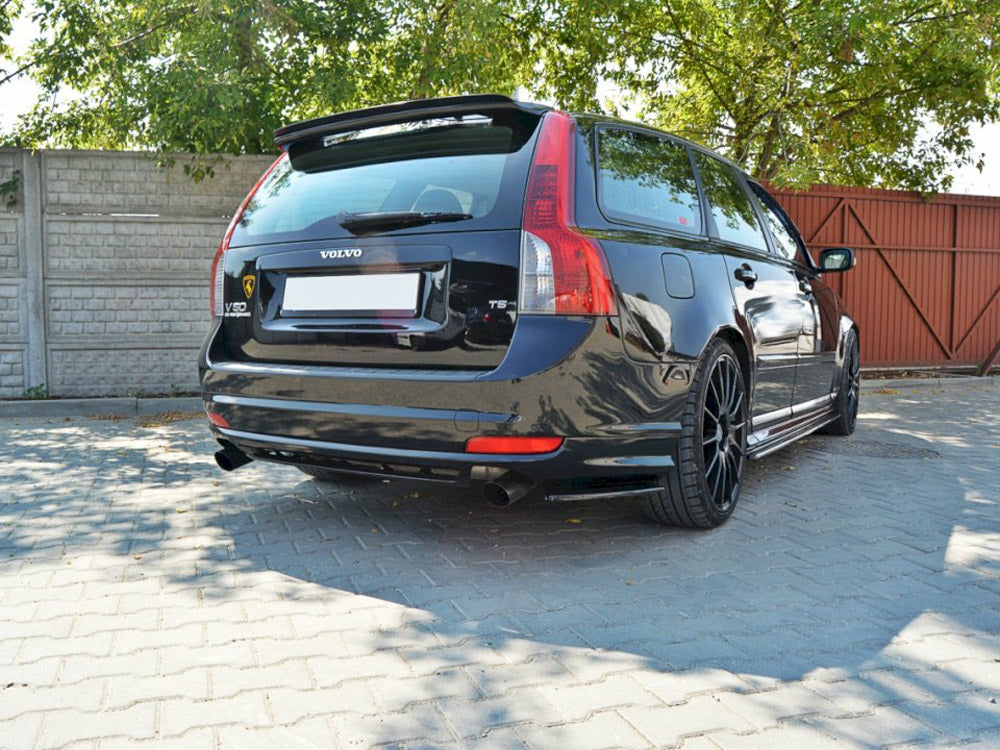 Rear Side Splitters Volvo V50F R-Design - Wayside Performance 