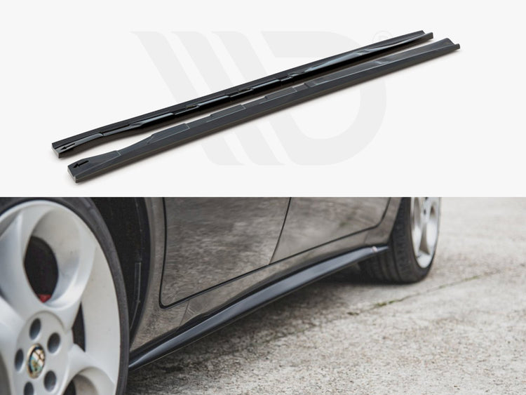 Side Skirts Diffusers Alfa Romeo 156 Facelift (2003-2006) - Wayside Performance 