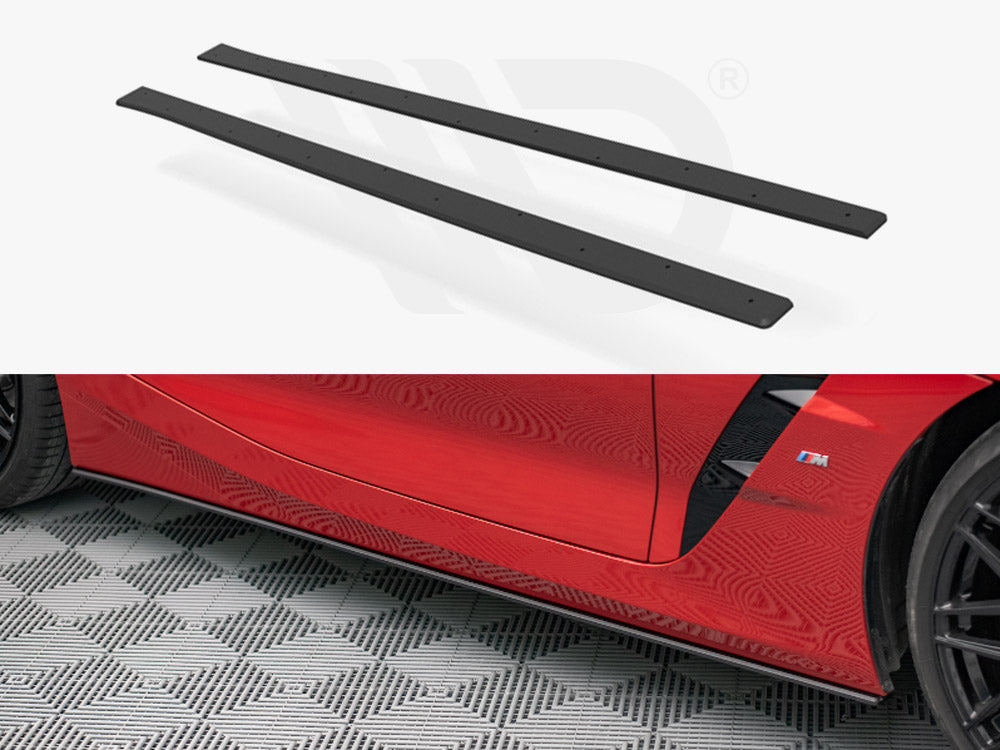 Street PRO Side Skirts Diffusers Bmw Z4 M-pack G29 (2018-) - Wayside Performance 