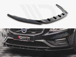 Front Splitter V2 Volvo S60 R-design MK2 (2014-2018) - Wayside Performance 