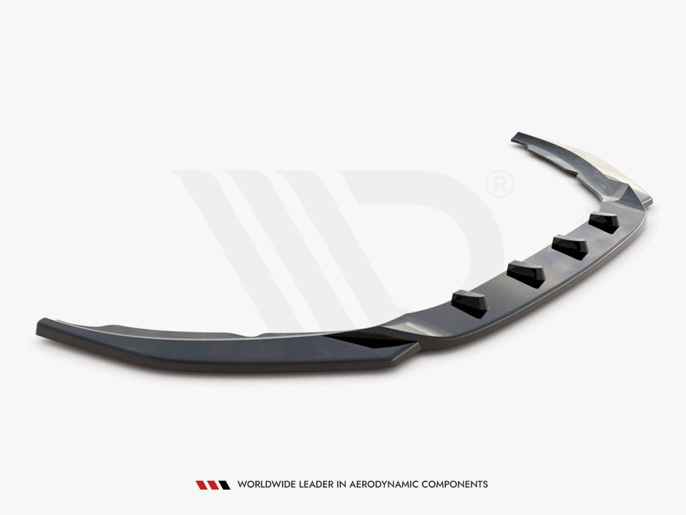 Front Splitter V2 Volvo S60 R-design MK2 (2014-2018) - Wayside Performance 