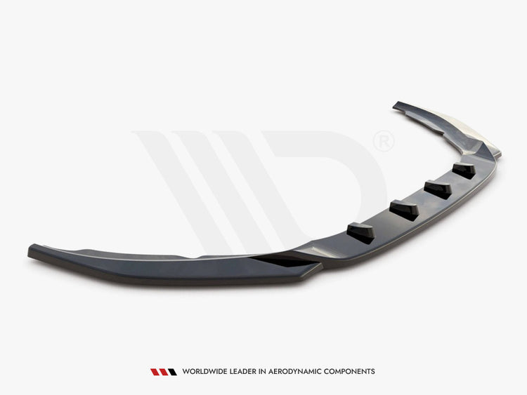 Front Splitter V2 Volvo S60 R-design MK2 (2014-2018) - Wayside Performance 