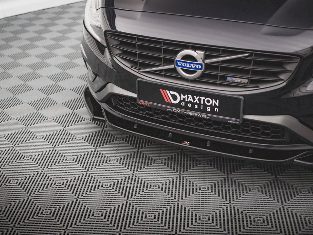 Front Splitter V2 Volvo S60 R-design MK2 (2014-2018) - Wayside Performance 