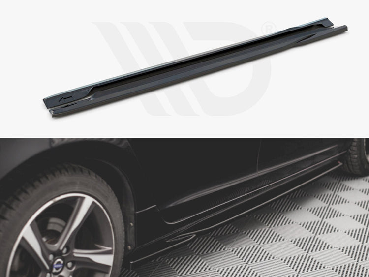 Side Skirts Diffusers Volvo S60 R-Design Mk2 - Wayside Performance 