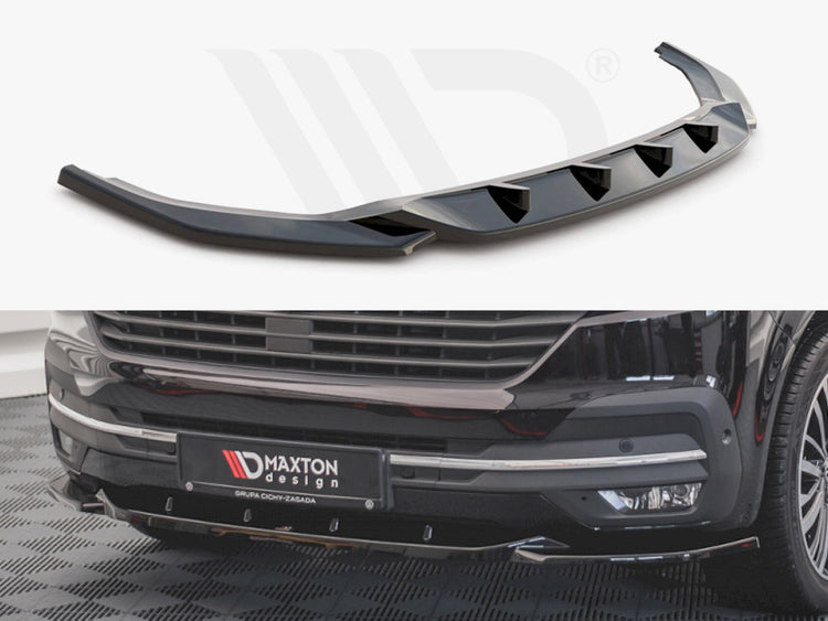 Front Splitter V2 Vw T6 Facelift (2019-) - Wayside Performance 