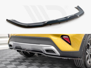 Central Rear Splitter (Vertical Bars) KIA Xceed Mk1 (2019-) - Wayside Performance 