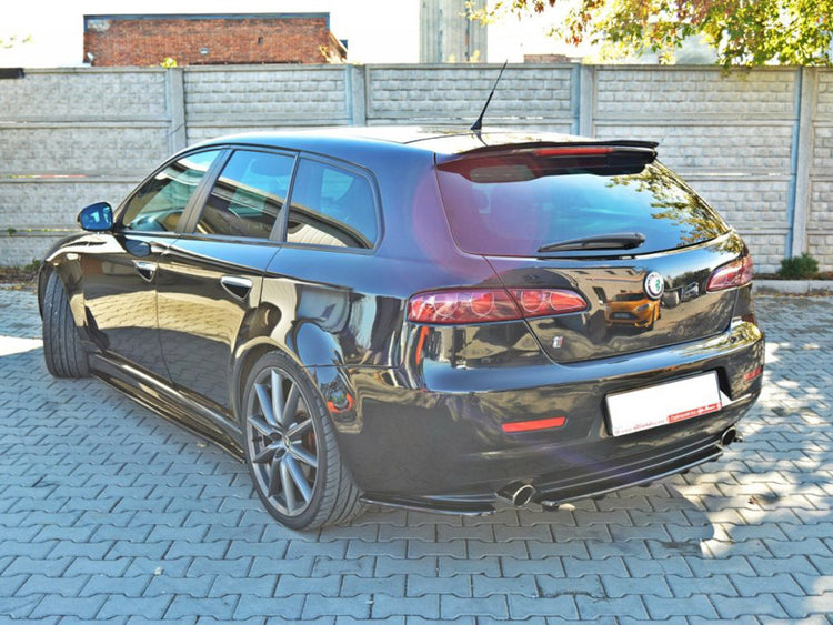 Central Rear Splitter (Vertical Bars) Alfa Romeo 159 - Wayside Performance 