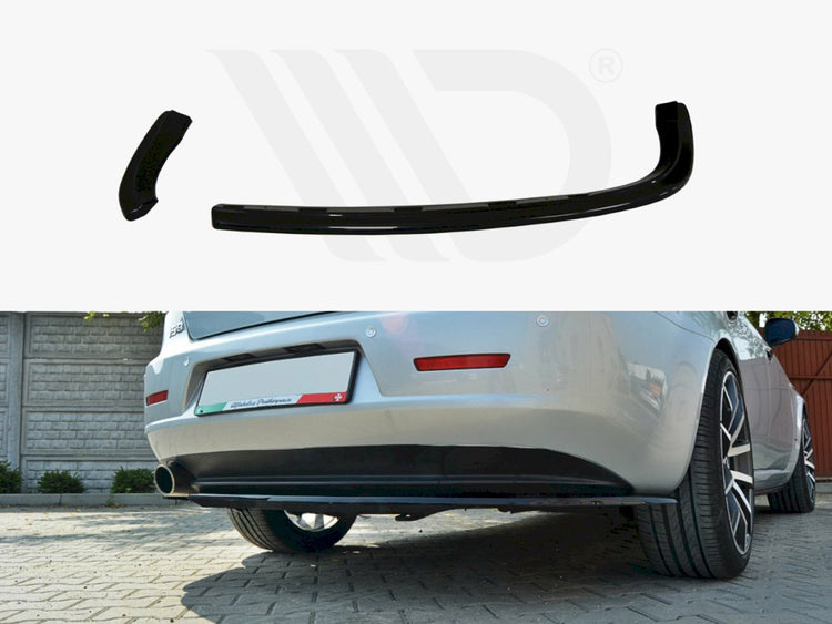 Central Rear Splitter Alfa Romeo 159 (Without Vertical Bars) - Wayside Performance 