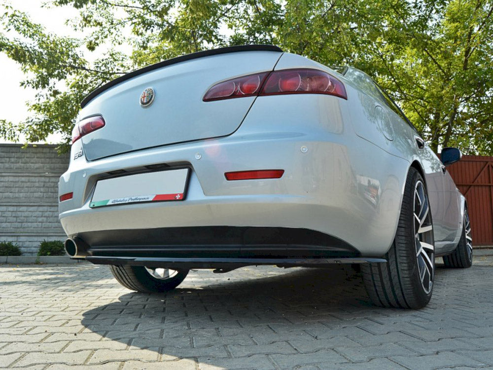 Central Rear Splitter Alfa Romeo 159 (Without Vertical Bars) - Wayside Performance 