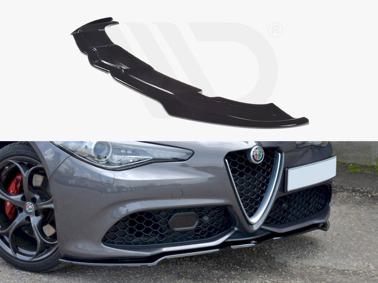 Front Splitter V.1 Alfa Romeo Giulia Veloce (2015-2019) - Wayside Performance 