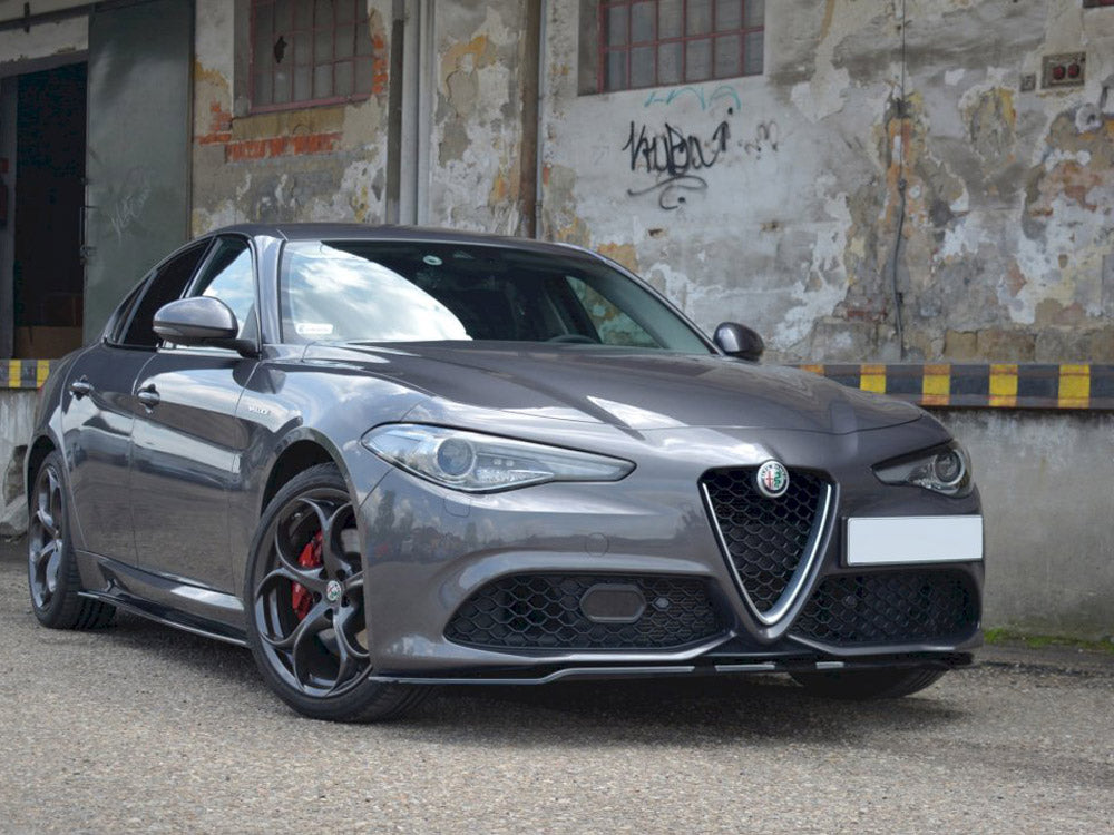 Front Splitter V.1 Alfa Romeo Giulia Veloce (2015-2019) - Wayside Performance 