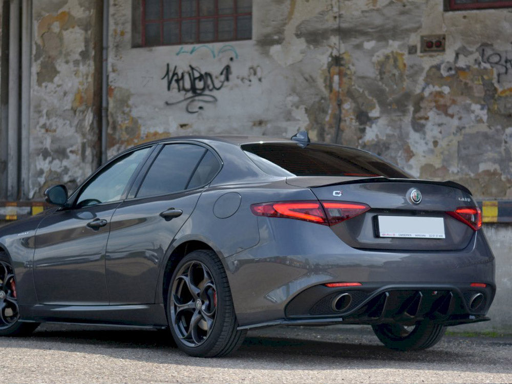 Rear Side Splitters Alfa Romeo Giulia Veloce (2015-2019) - Wayside Performance 