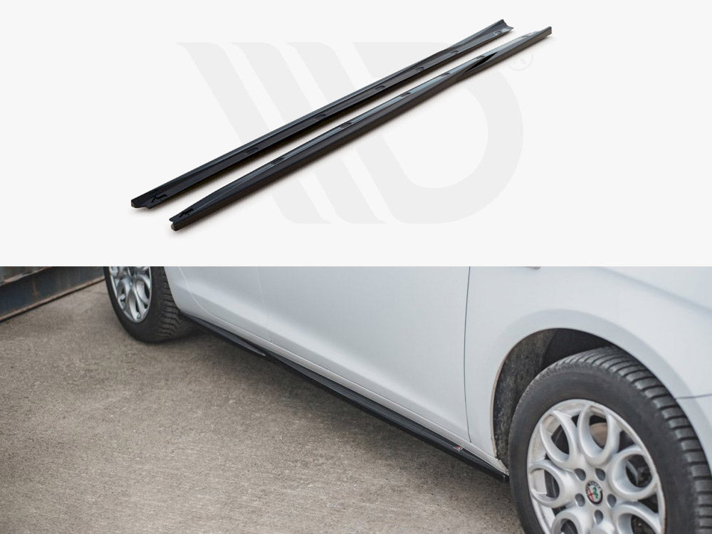 Side Skirts Diffusers Alfa Romeo Giulietta Facelift (2016-2020) - Wayside Performance 