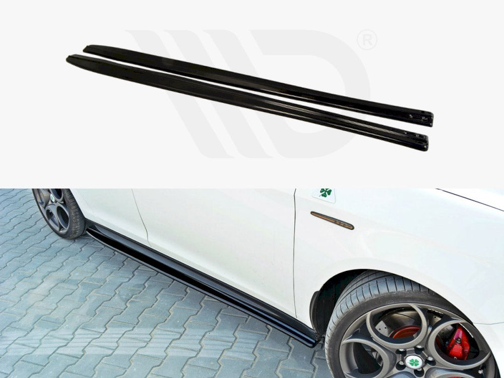 Side Skirts Diffusers Alfa Romeo Giulietta  (2010-2015) - Wayside Performance 