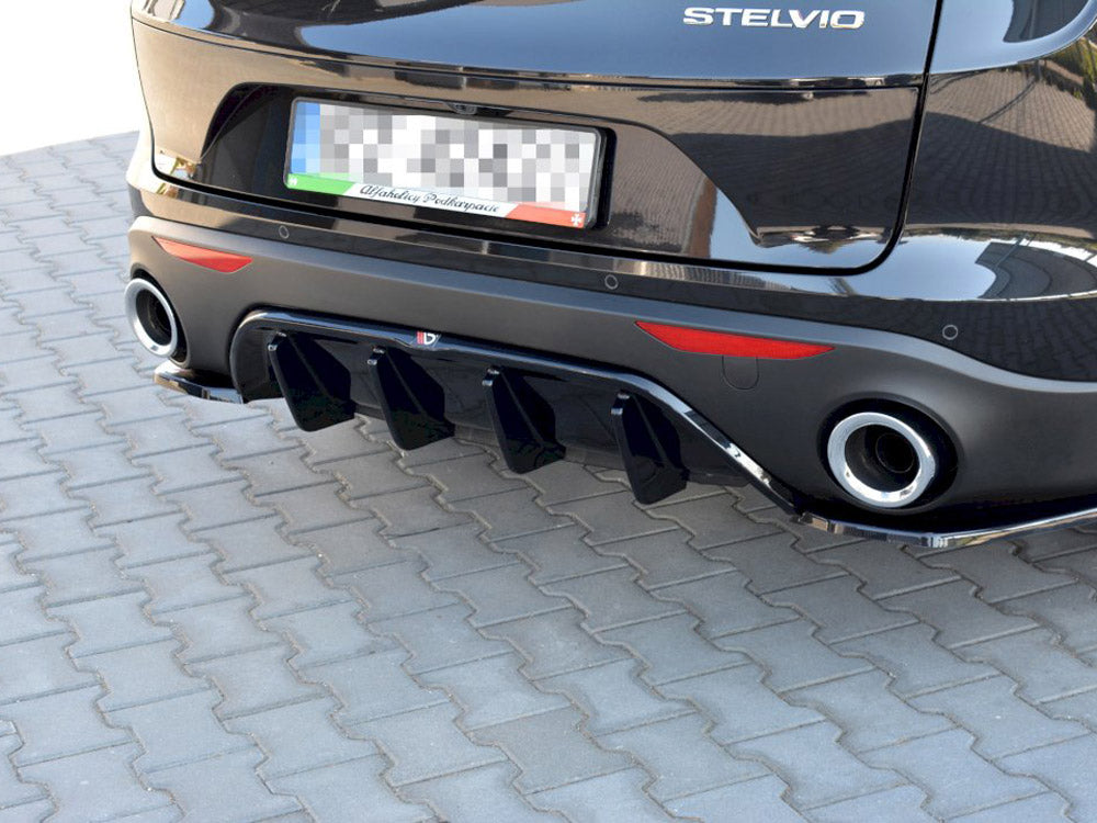 Rear Diffuser Alfa Romeo Stelvio (2016-2020) - Wayside Performance 