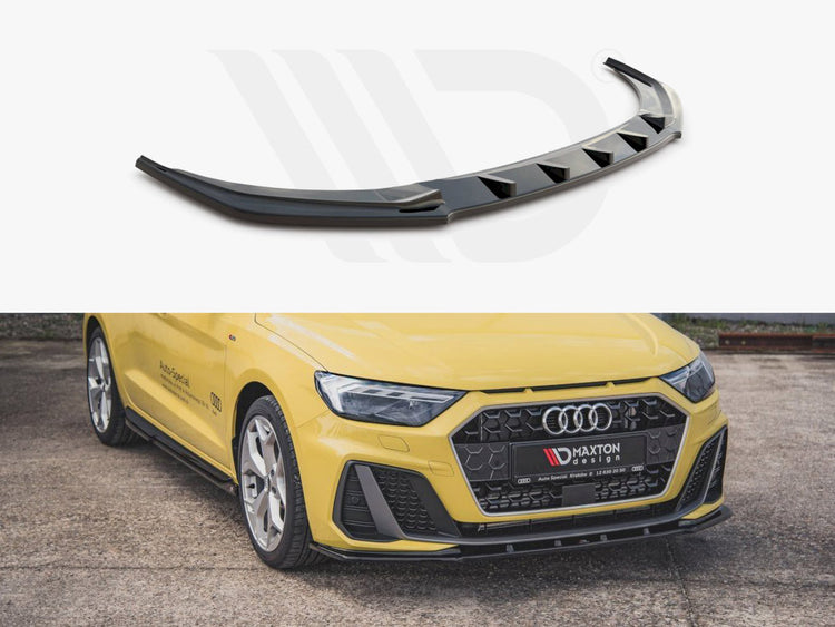 Front Splitter V.1 Audi A1 S-Line GB (2018-) - Wayside Performance 