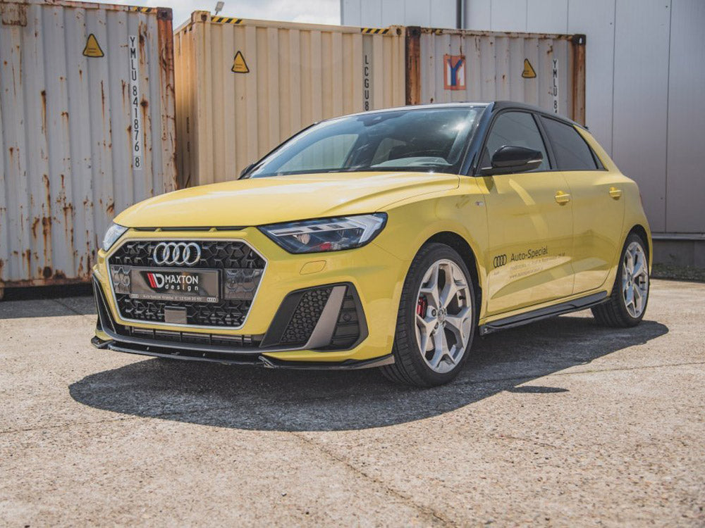 Front Splitter V.3 Audi A1 S-Line GB (2018-) - Wayside Performance 