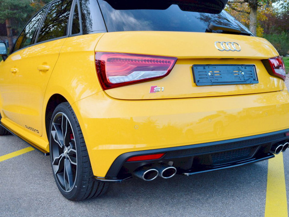 Rear Side Splitters Audi S1 Mk1 (2014-2018) - Wayside Performance 