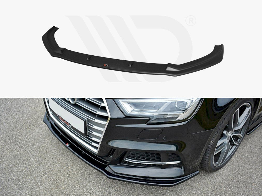 Maxton Design Front Splitter V.1 Audi S3 / A3 S-line 8v Facelift Sedan (2016-2020) - Wayside Performance 