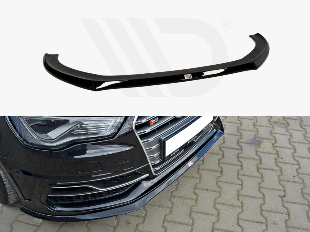 Maxton Design Front Splitter Audi S3 / A3 S-line 8v Hatchback / Sportback - Wayside Performance 