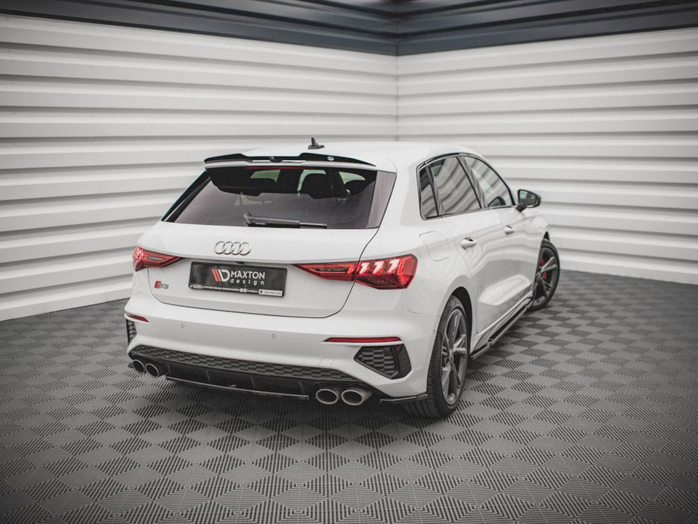 Maxton Design Spoiler Cap V.2 Audi Rs3 / S3 / A3 S-line Sportback 8y (2020-) - Wayside Performance 