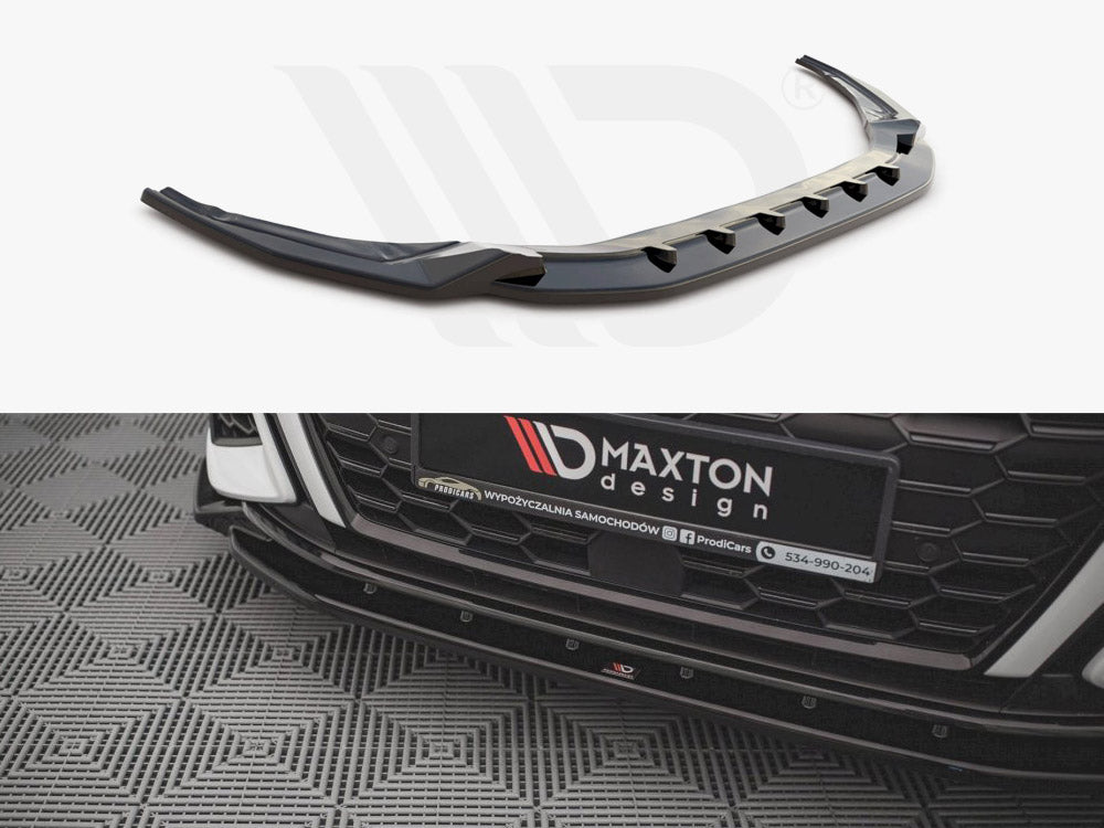 Maxton Design Front Splitter V.2 Audi S3 / A3 S-line 8y (2020-) - Wayside Performance 