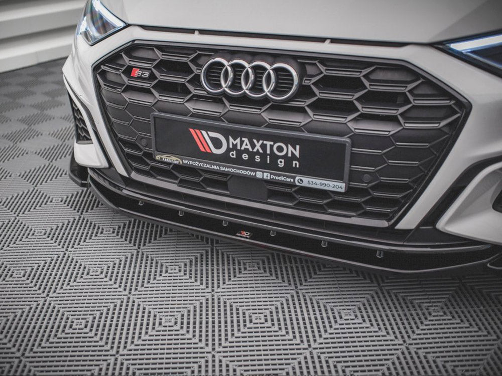 Maxton Design Front Splitter V.4 Audi S3 / A3 S-line 8y (2020-) - Wayside Performance 