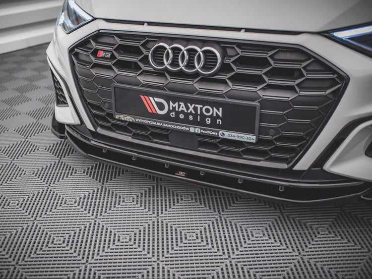 Maxton Design Front Splitter V.4 Audi S3 / A3 S-line 8y (2020-) - Wayside Performance 