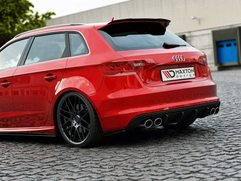 Maxton Design Rear Side Splitters Audi S3 / A3 S-line 8v Hatchback / Sportback - Wayside Performance 