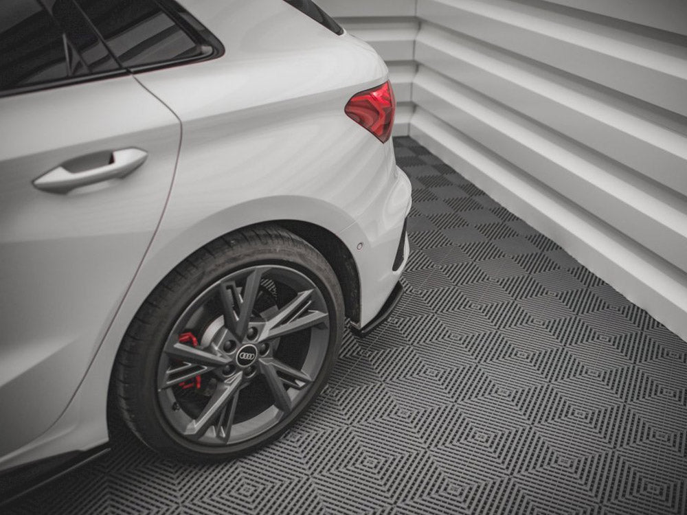 Maxton Design Rear Side Splitters V.1 Audi S3 8y (2020-) - Wayside Performance 